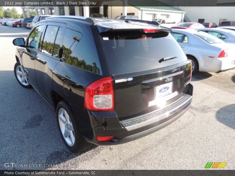 Black / Dark Slate Gray 2012 Jeep Compass Limited