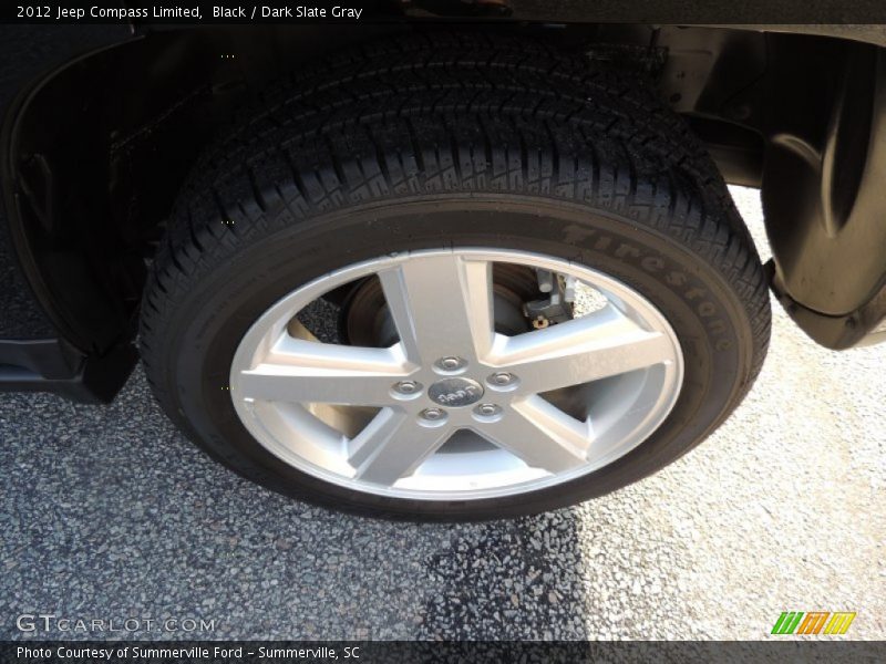 Black / Dark Slate Gray 2012 Jeep Compass Limited