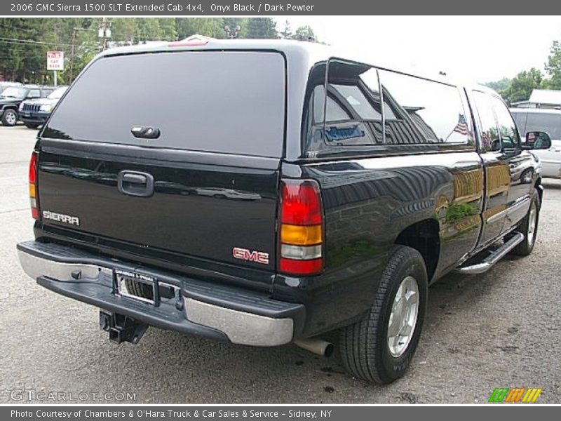 Onyx Black / Dark Pewter 2006 GMC Sierra 1500 SLT Extended Cab 4x4