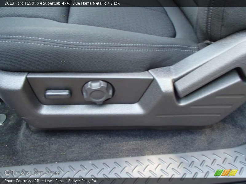 Blue Flame Metallic / Black 2013 Ford F150 FX4 SuperCab 4x4