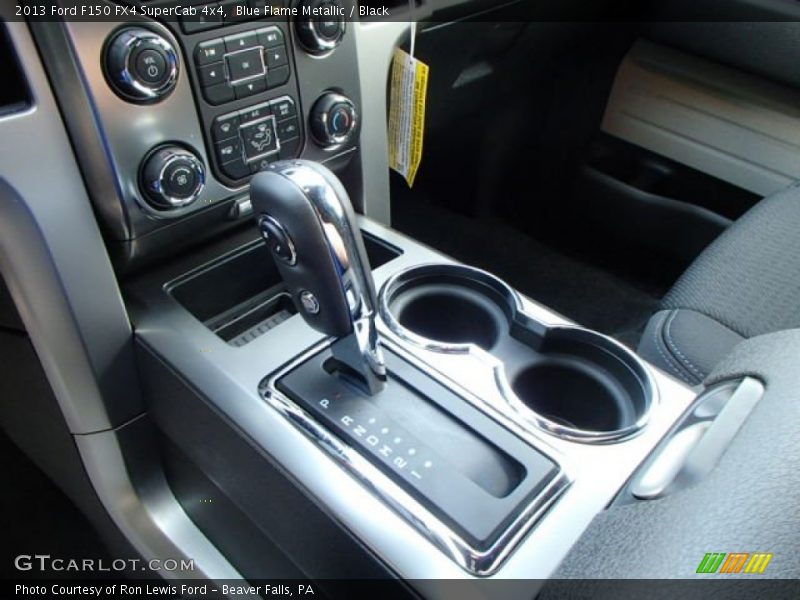 Blue Flame Metallic / Black 2013 Ford F150 FX4 SuperCab 4x4