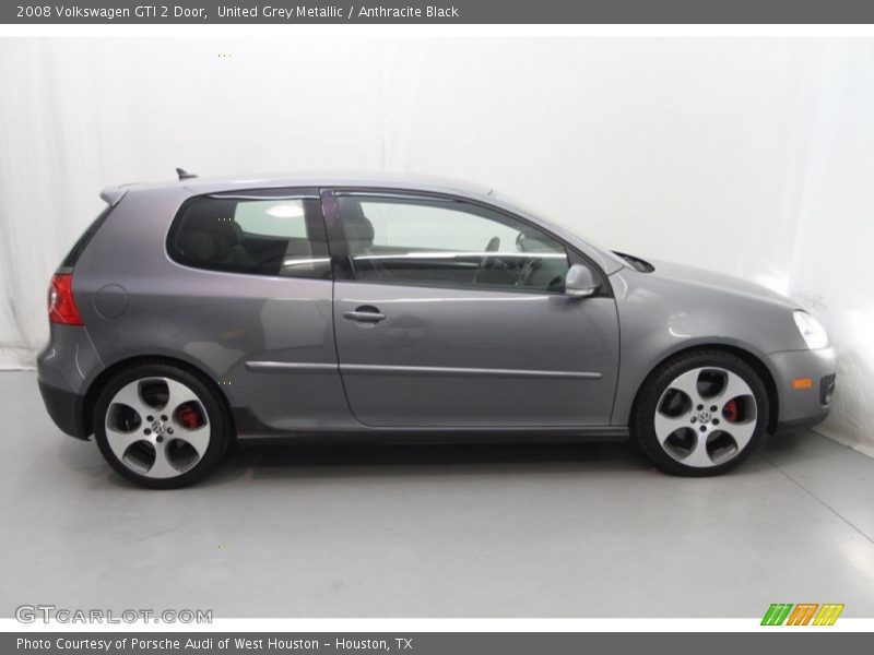 United Grey Metallic / Anthracite Black 2008 Volkswagen GTI 2 Door