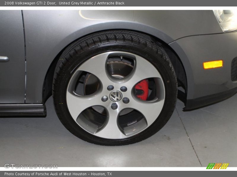 United Grey Metallic / Anthracite Black 2008 Volkswagen GTI 2 Door