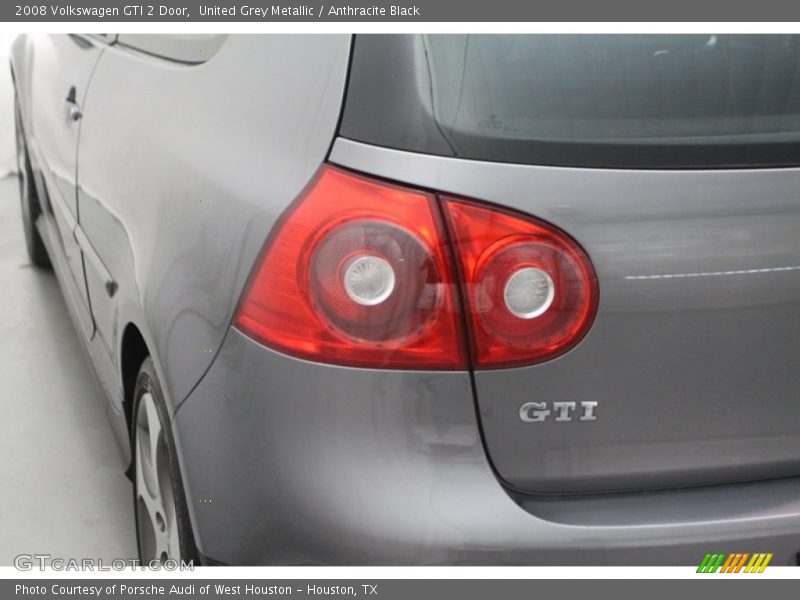 United Grey Metallic / Anthracite Black 2008 Volkswagen GTI 2 Door