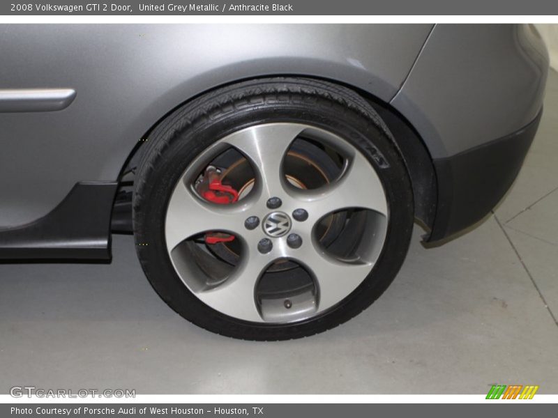United Grey Metallic / Anthracite Black 2008 Volkswagen GTI 2 Door
