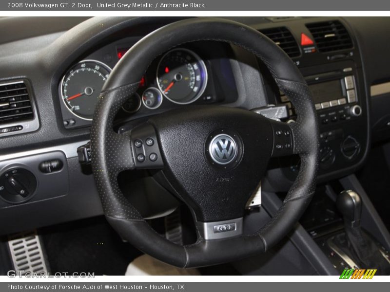 United Grey Metallic / Anthracite Black 2008 Volkswagen GTI 2 Door