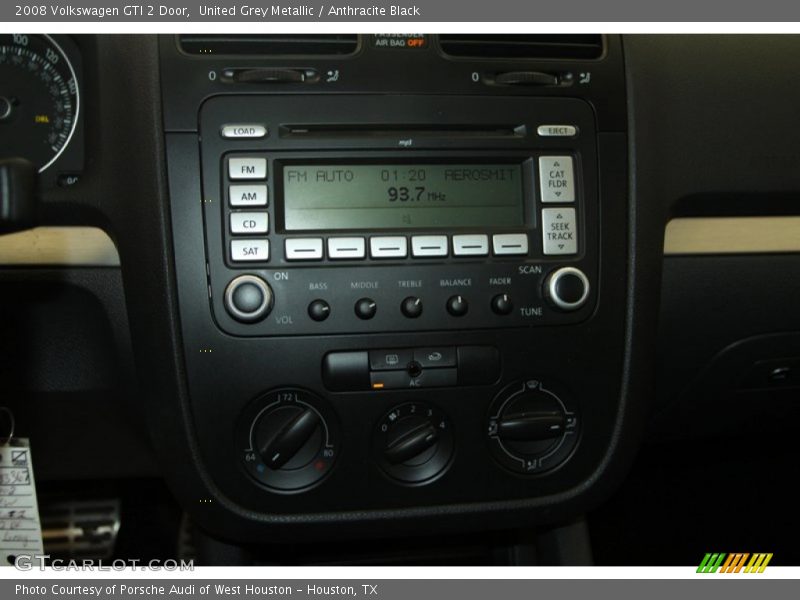 United Grey Metallic / Anthracite Black 2008 Volkswagen GTI 2 Door