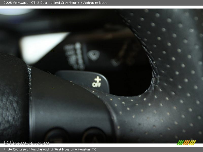 United Grey Metallic / Anthracite Black 2008 Volkswagen GTI 2 Door