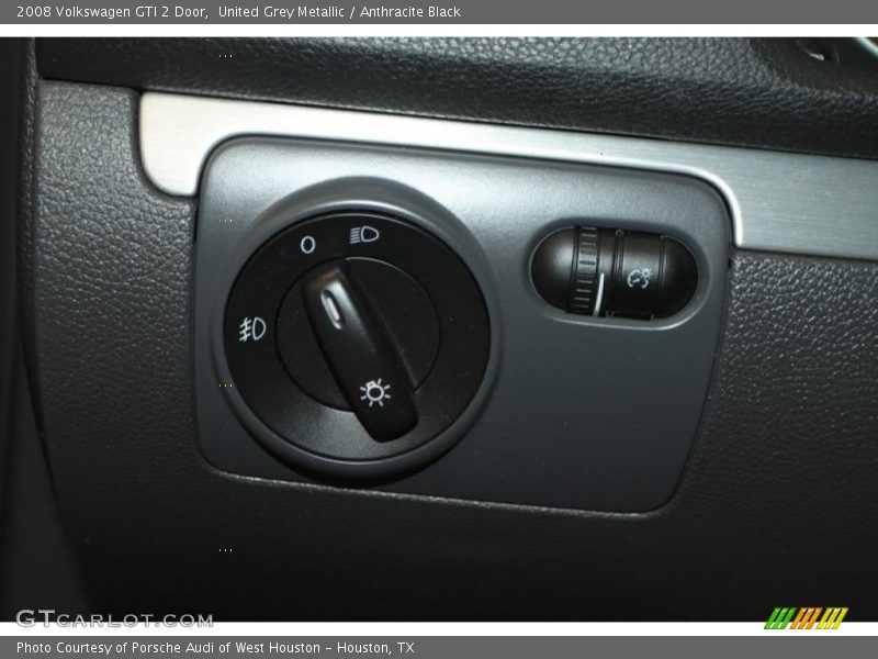United Grey Metallic / Anthracite Black 2008 Volkswagen GTI 2 Door