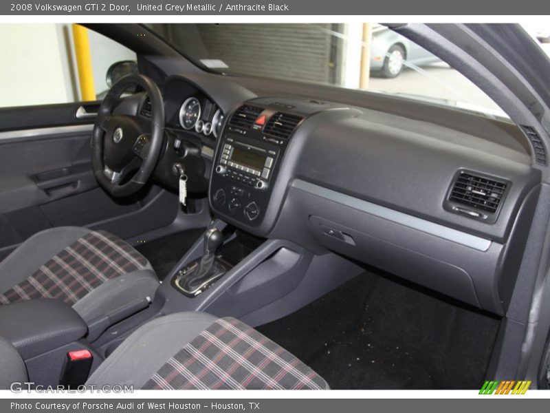 United Grey Metallic / Anthracite Black 2008 Volkswagen GTI 2 Door