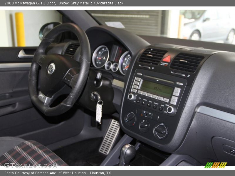 United Grey Metallic / Anthracite Black 2008 Volkswagen GTI 2 Door