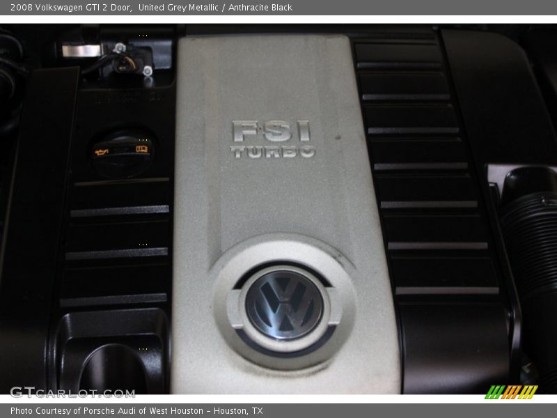 United Grey Metallic / Anthracite Black 2008 Volkswagen GTI 2 Door