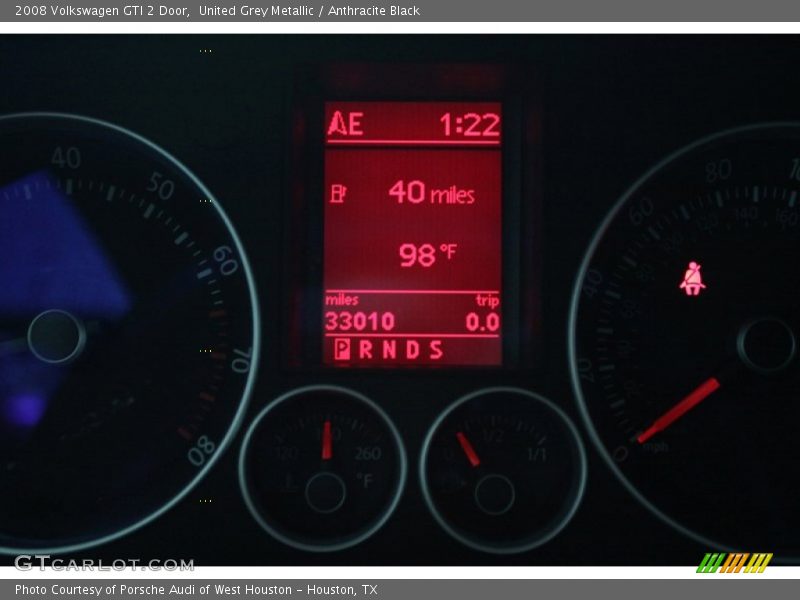 United Grey Metallic / Anthracite Black 2008 Volkswagen GTI 2 Door