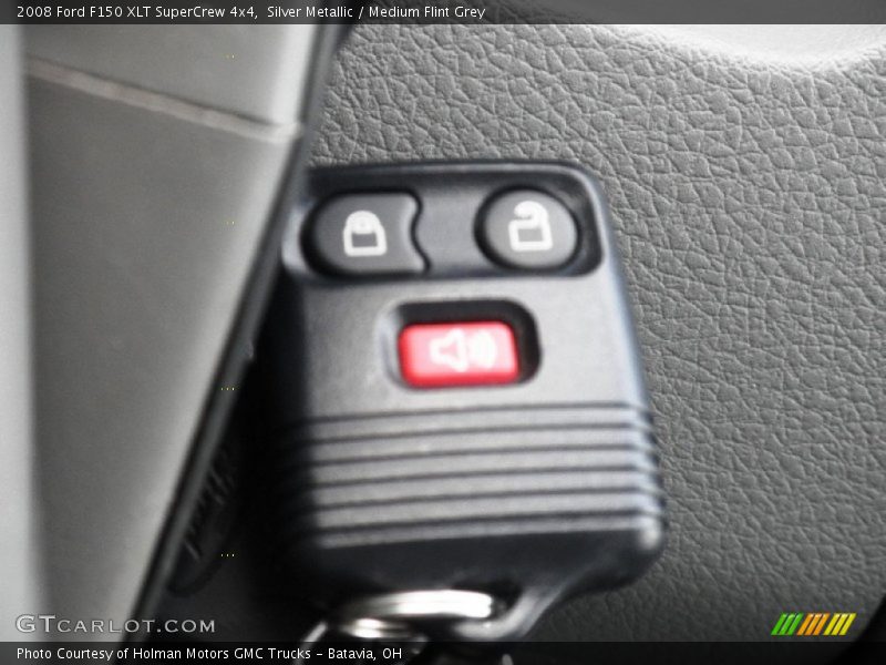 Silver Metallic / Medium Flint Grey 2008 Ford F150 XLT SuperCrew 4x4