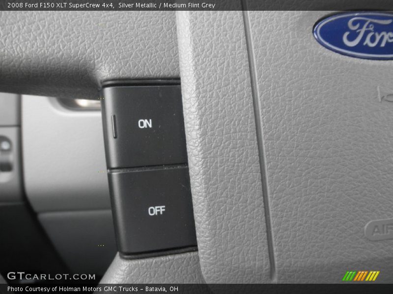 Silver Metallic / Medium Flint Grey 2008 Ford F150 XLT SuperCrew 4x4