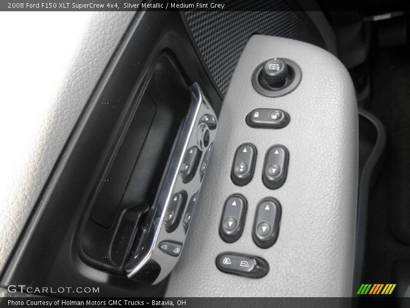 Silver Metallic / Medium Flint Grey 2008 Ford F150 XLT SuperCrew 4x4