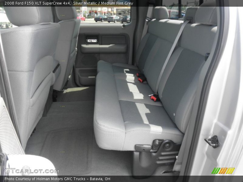 Silver Metallic / Medium Flint Grey 2008 Ford F150 XLT SuperCrew 4x4