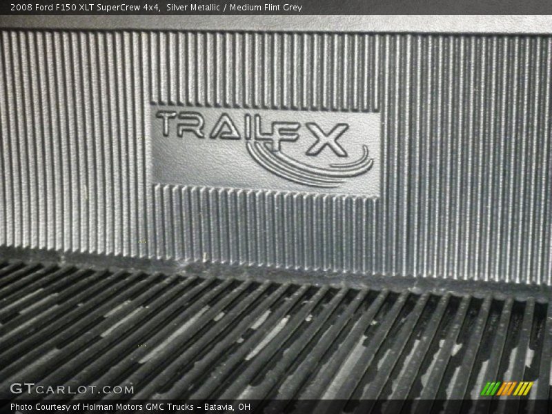 Silver Metallic / Medium Flint Grey 2008 Ford F150 XLT SuperCrew 4x4