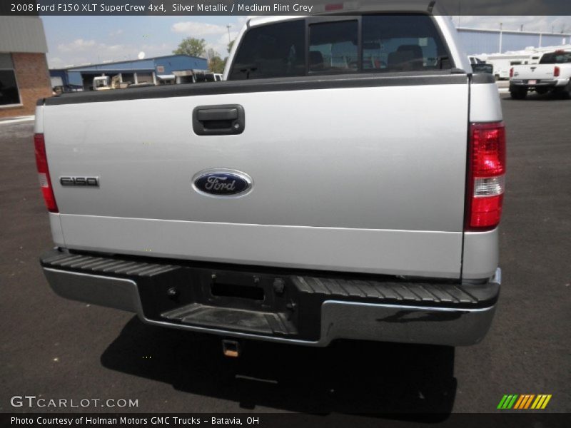 Silver Metallic / Medium Flint Grey 2008 Ford F150 XLT SuperCrew 4x4