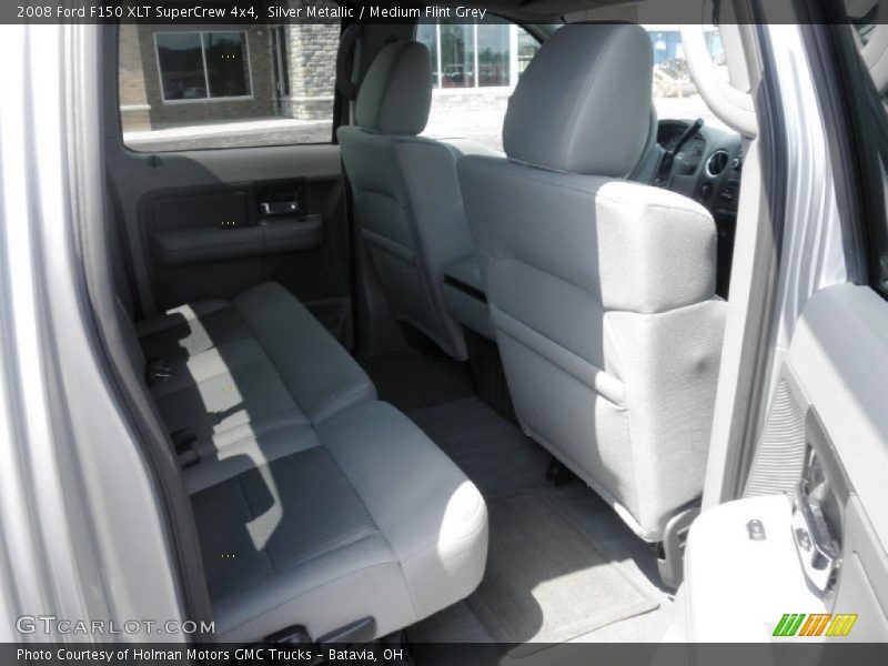 Silver Metallic / Medium Flint Grey 2008 Ford F150 XLT SuperCrew 4x4
