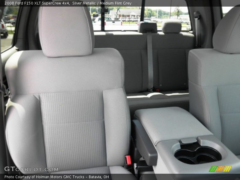 Silver Metallic / Medium Flint Grey 2008 Ford F150 XLT SuperCrew 4x4