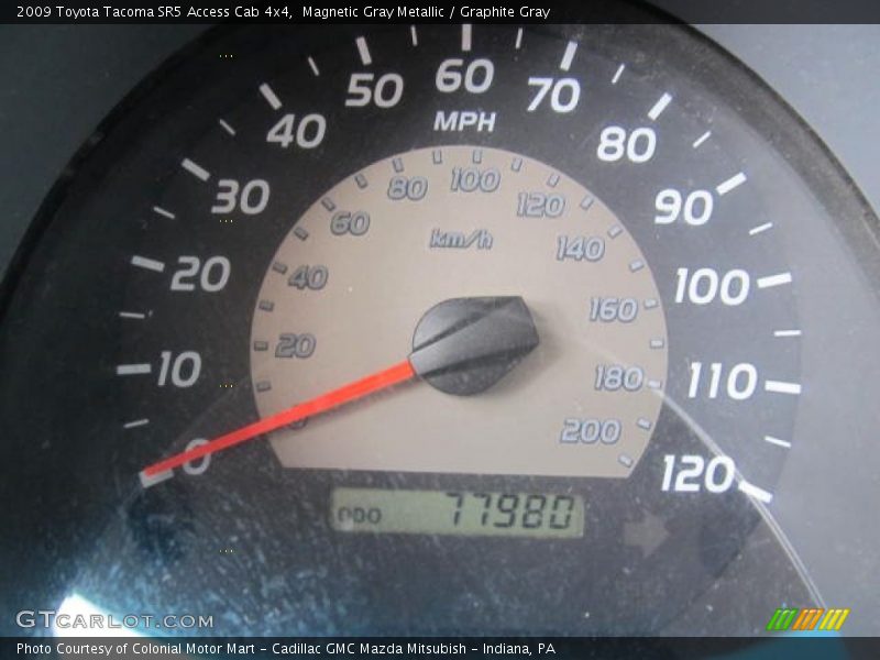 Magnetic Gray Metallic / Graphite Gray 2009 Toyota Tacoma SR5 Access Cab 4x4