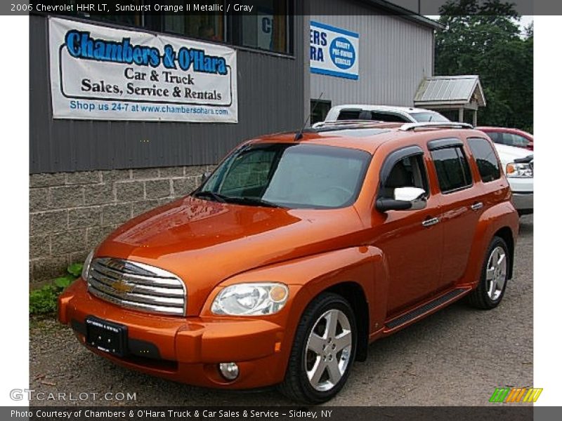 Sunburst Orange II Metallic / Gray 2006 Chevrolet HHR LT