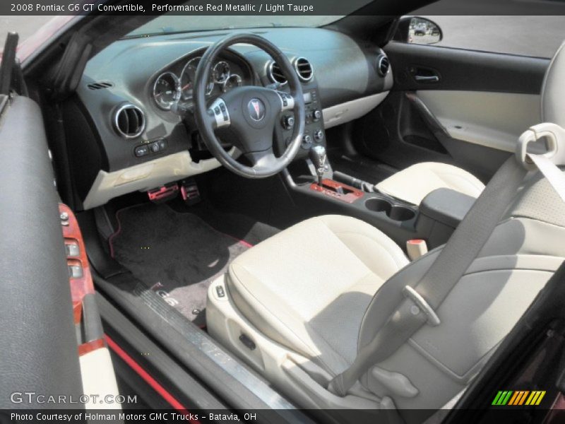 Performance Red Metallic / Light Taupe 2008 Pontiac G6 GT Convertible