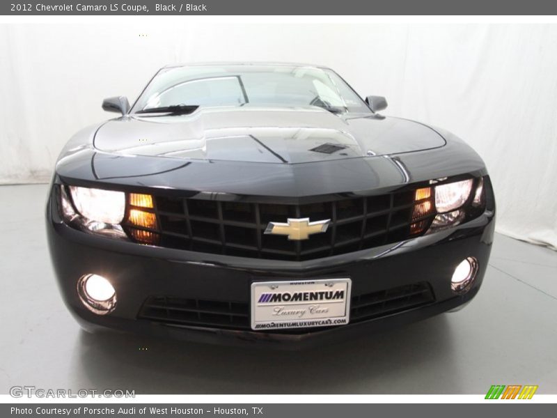 Black / Black 2012 Chevrolet Camaro LS Coupe