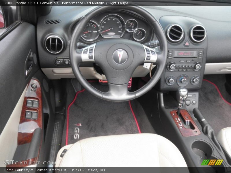 Performance Red Metallic / Light Taupe 2008 Pontiac G6 GT Convertible