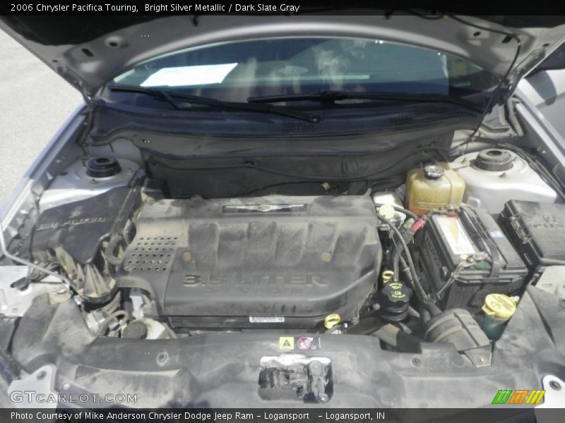 Bright Silver Metallic / Dark Slate Gray 2006 Chrysler Pacifica Touring