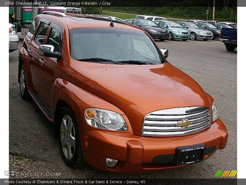 Sunburst Orange II Metallic / Gray 2006 Chevrolet HHR LT