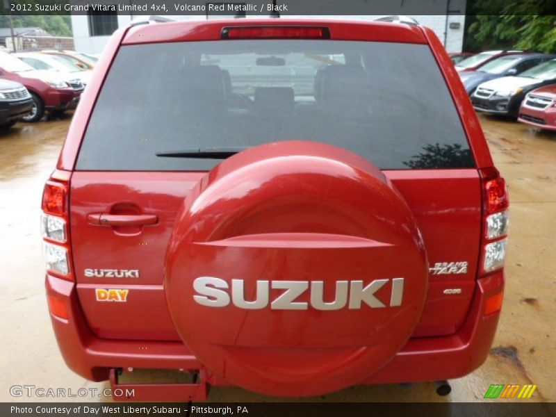 Volcano Red Metallic / Black 2012 Suzuki Grand Vitara Limited 4x4
