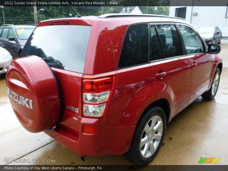 Volcano Red Metallic / Black 2012 Suzuki Grand Vitara Limited 4x4