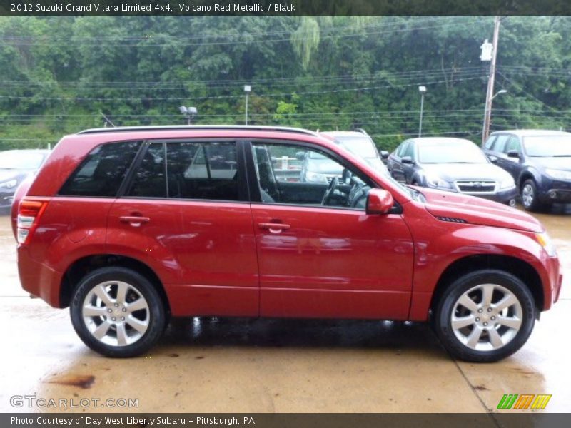 Volcano Red Metallic / Black 2012 Suzuki Grand Vitara Limited 4x4