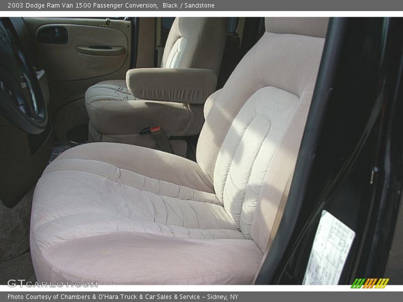 Black / Sandstone 2003 Dodge Ram Van 1500 Passenger Conversion