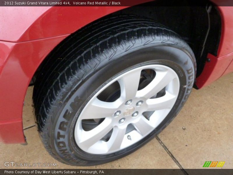 Volcano Red Metallic / Black 2012 Suzuki Grand Vitara Limited 4x4