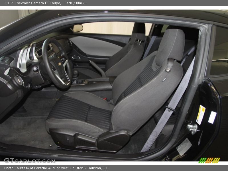 Black / Black 2012 Chevrolet Camaro LS Coupe