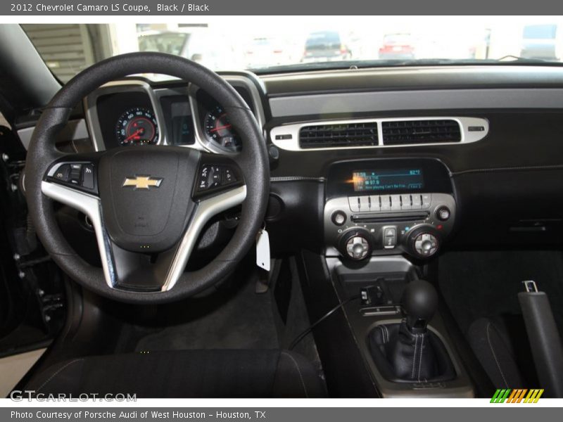 Black / Black 2012 Chevrolet Camaro LS Coupe