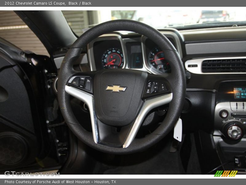 Black / Black 2012 Chevrolet Camaro LS Coupe