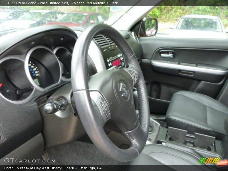 Volcano Red Metallic / Black 2012 Suzuki Grand Vitara Limited 4x4