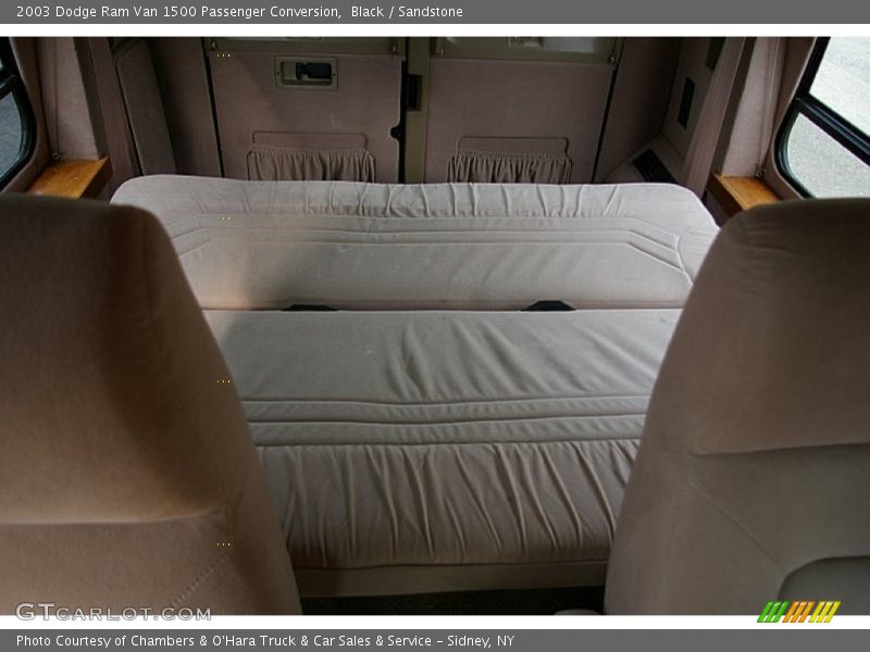 Black / Sandstone 2003 Dodge Ram Van 1500 Passenger Conversion