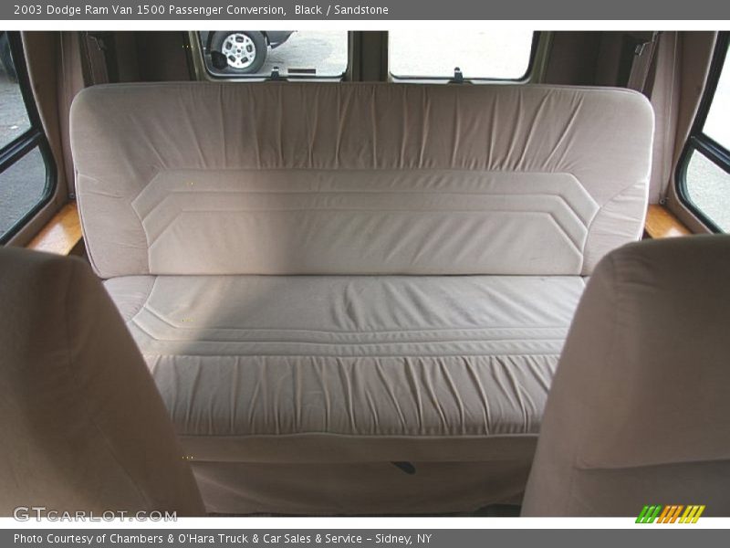 Black / Sandstone 2003 Dodge Ram Van 1500 Passenger Conversion