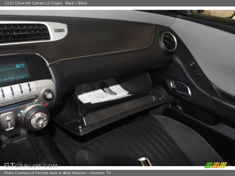 Black / Black 2012 Chevrolet Camaro LS Coupe