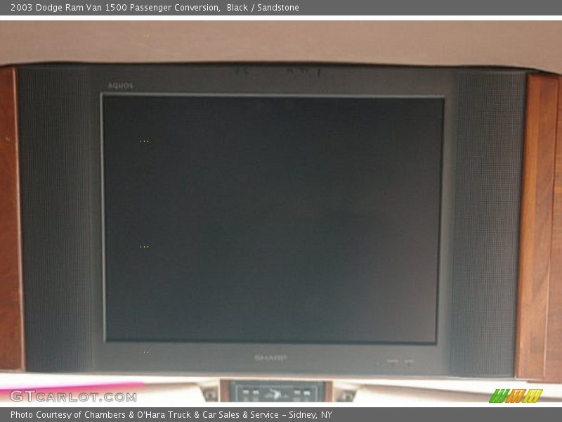 Black / Sandstone 2003 Dodge Ram Van 1500 Passenger Conversion