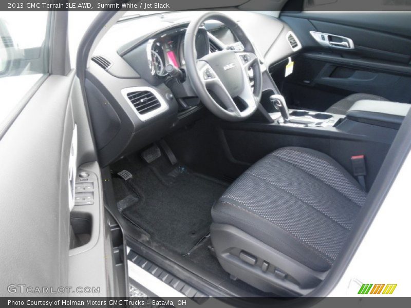 Summit White / Jet Black 2013 GMC Terrain SLE AWD