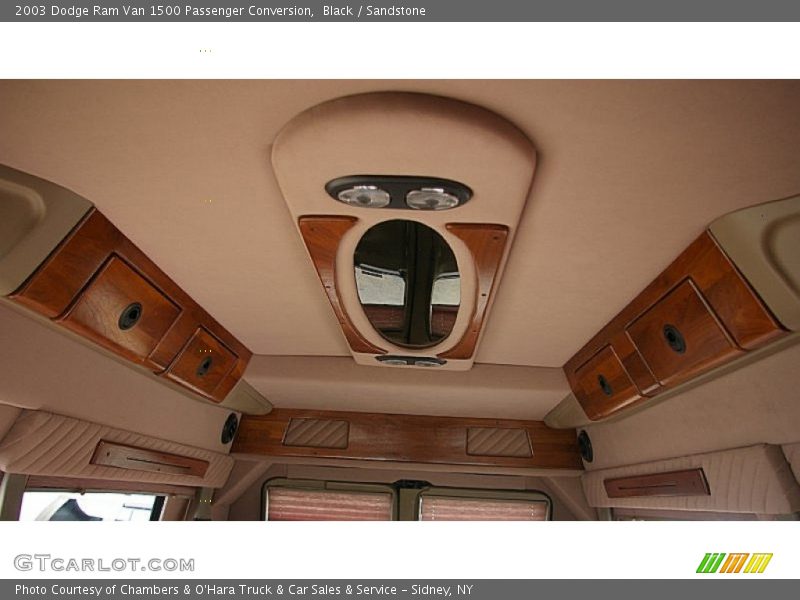 Black / Sandstone 2003 Dodge Ram Van 1500 Passenger Conversion