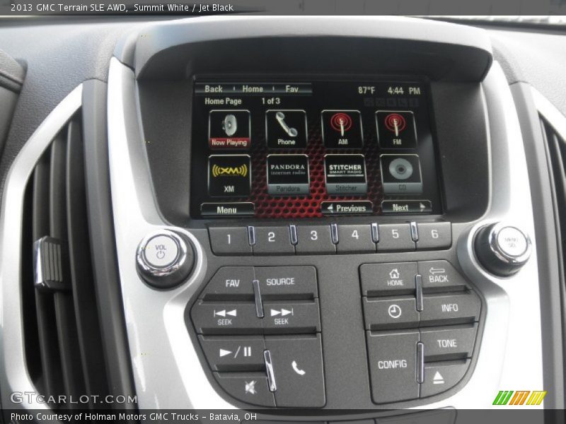 Summit White / Jet Black 2013 GMC Terrain SLE AWD