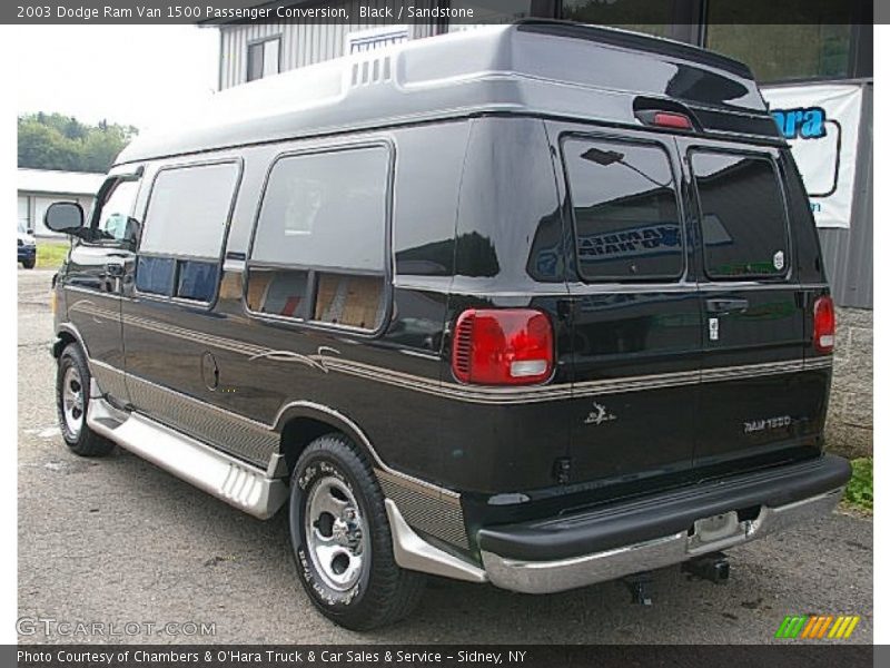 Black / Sandstone 2003 Dodge Ram Van 1500 Passenger Conversion