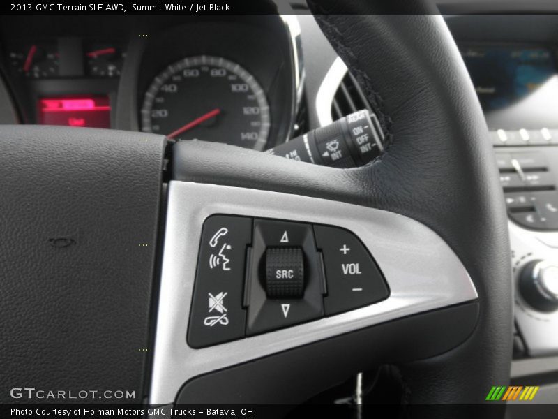Summit White / Jet Black 2013 GMC Terrain SLE AWD